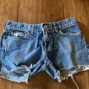 Lucky brand jean shorts.